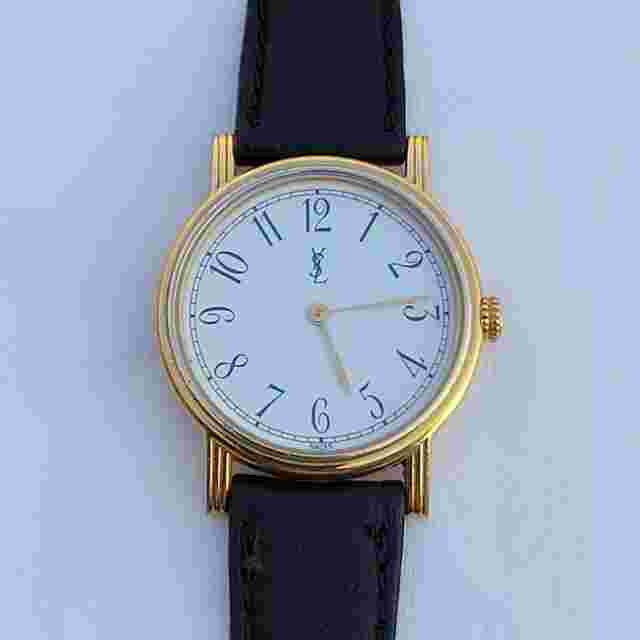 Vintage Yves Saint Laurent Classic YSL 02D 08795 Swiss Made Rare Women's Watch