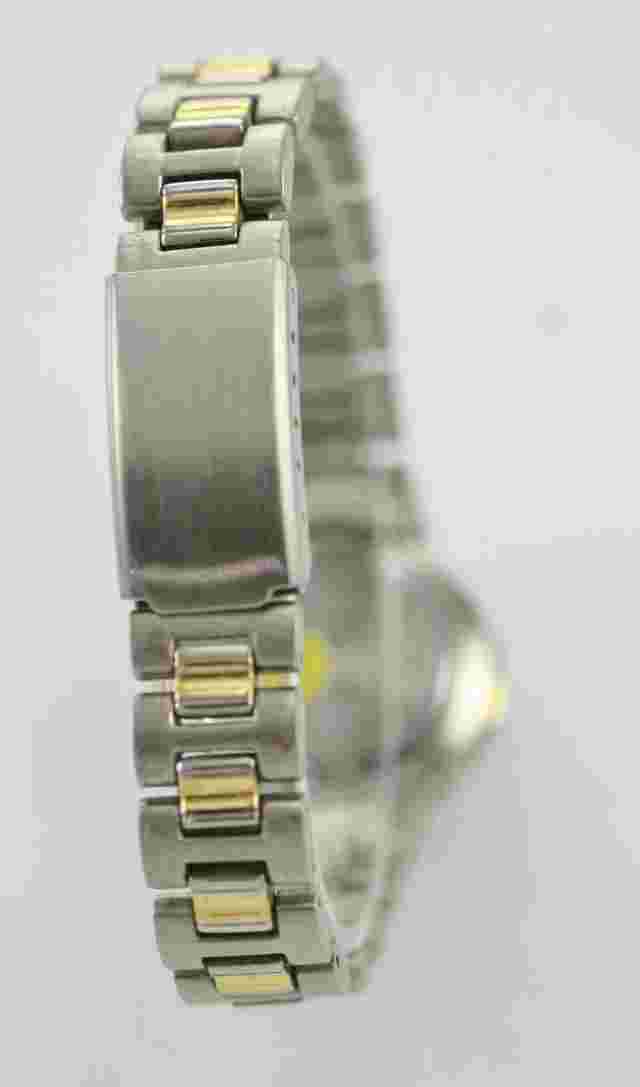 Sag Harbor White Women's Stainless Steel Silver Gold Quartz Battery Watch