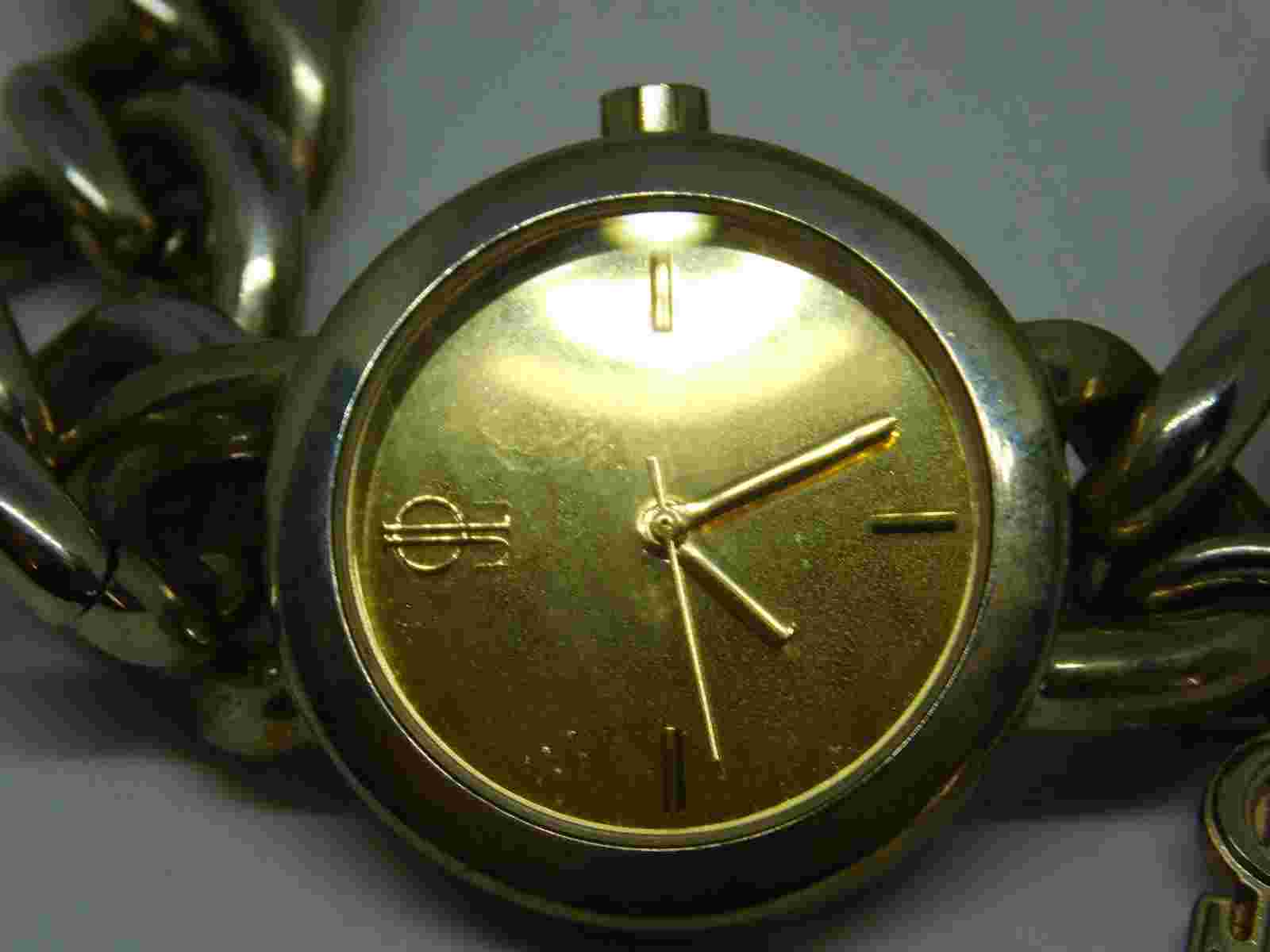 JLO Jennifer Lopez FMDJL916 Quartz Analog Women's Watch Sz. 7 1/2" New Battery