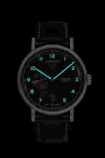 Junkers 6704-2 Eisvogel F13 Men's Watch Automatic Bracelet Leather Watch Watches