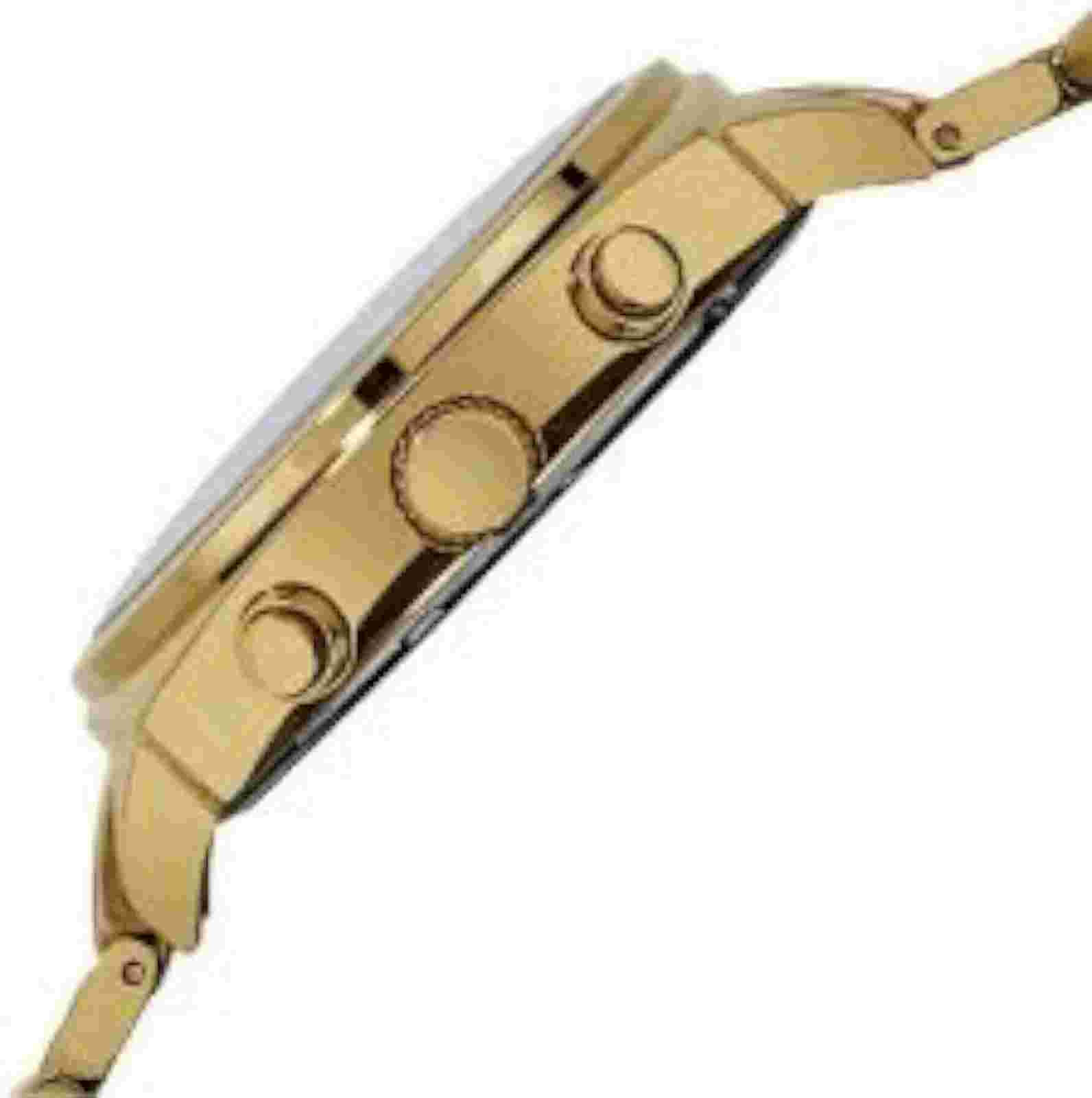 NEW Akribos XXIV AK636YG Men's Retro Swiss Multi-Function Gold-Tone Steel Watch