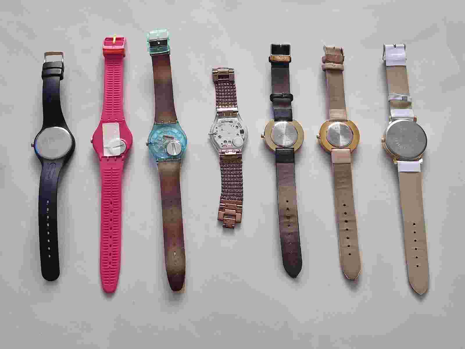 Girls Watches - Including Swatch, Ice, H&M - Used, Batteries Need Replacing