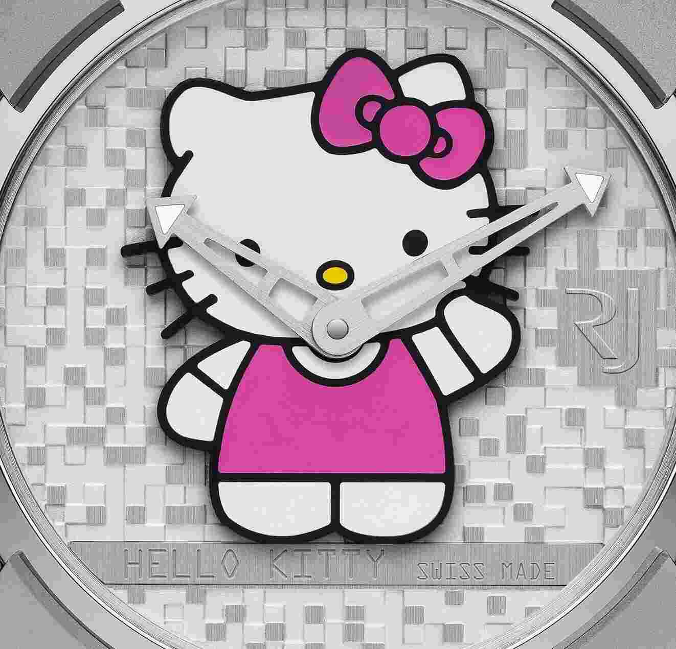 Romain Jerome Moon Invader Hello Kitty Wristwatch RJ.M.AU.IN.023.01 Limited