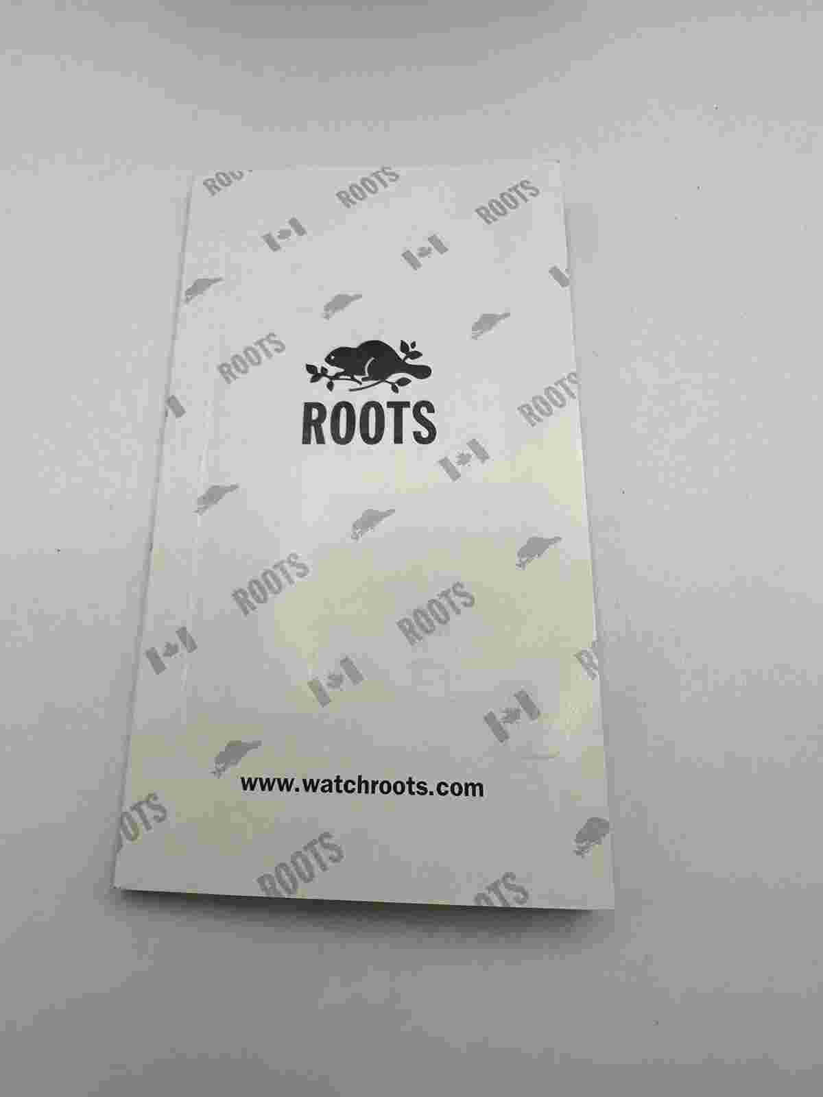 Roots Steel Ladies Tank Bangle Watch Quartz With Box Green Face Flower Gift