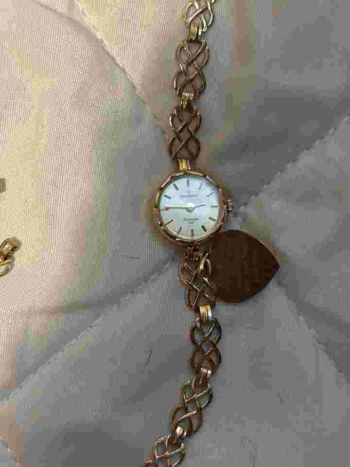 Sovereign Ladies 9ct Watch With Cherub Charm