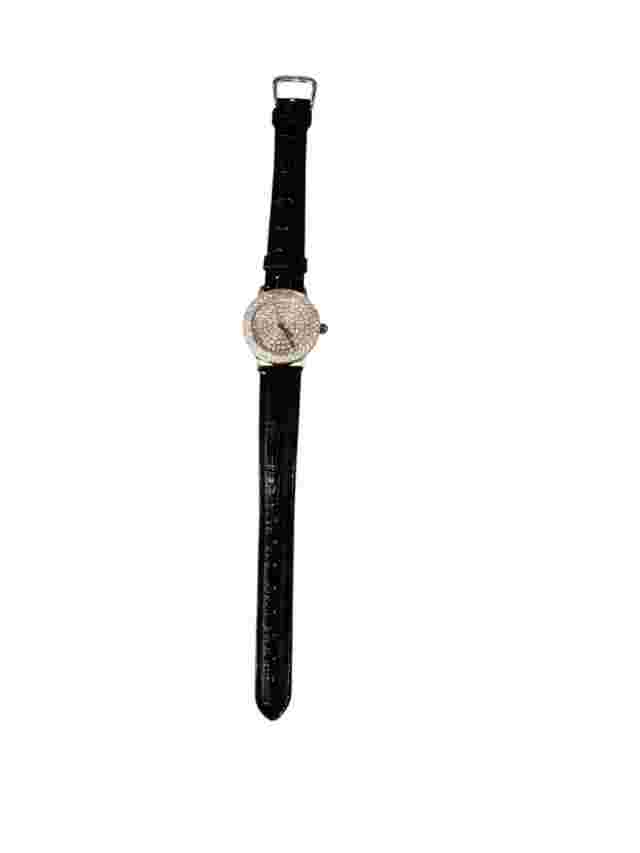 Vicence Milor 14K White Gold and 1.06 CTW Diamond Quartz Wristwatch