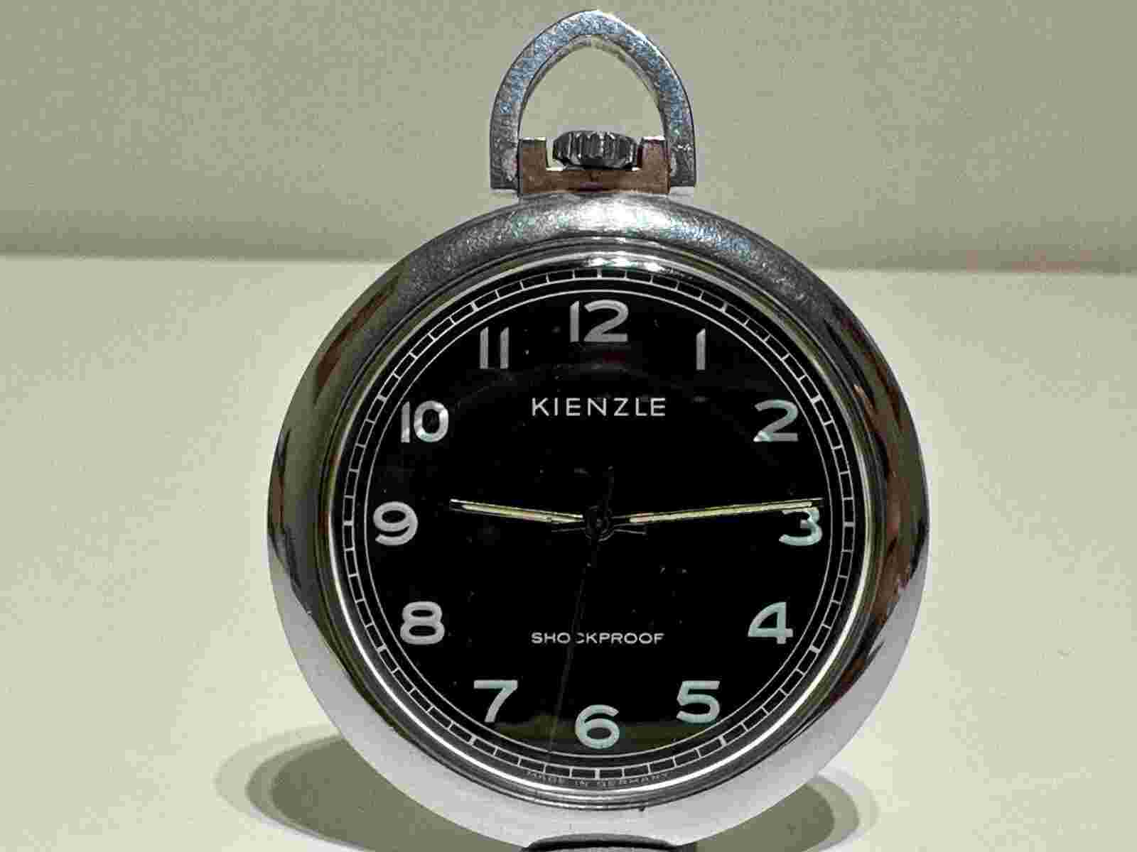 VINTAGE RARE COLLECTIBLE MILITARY STYLE MEN'S GERMANY POCKET WATCH "KIENZLE".