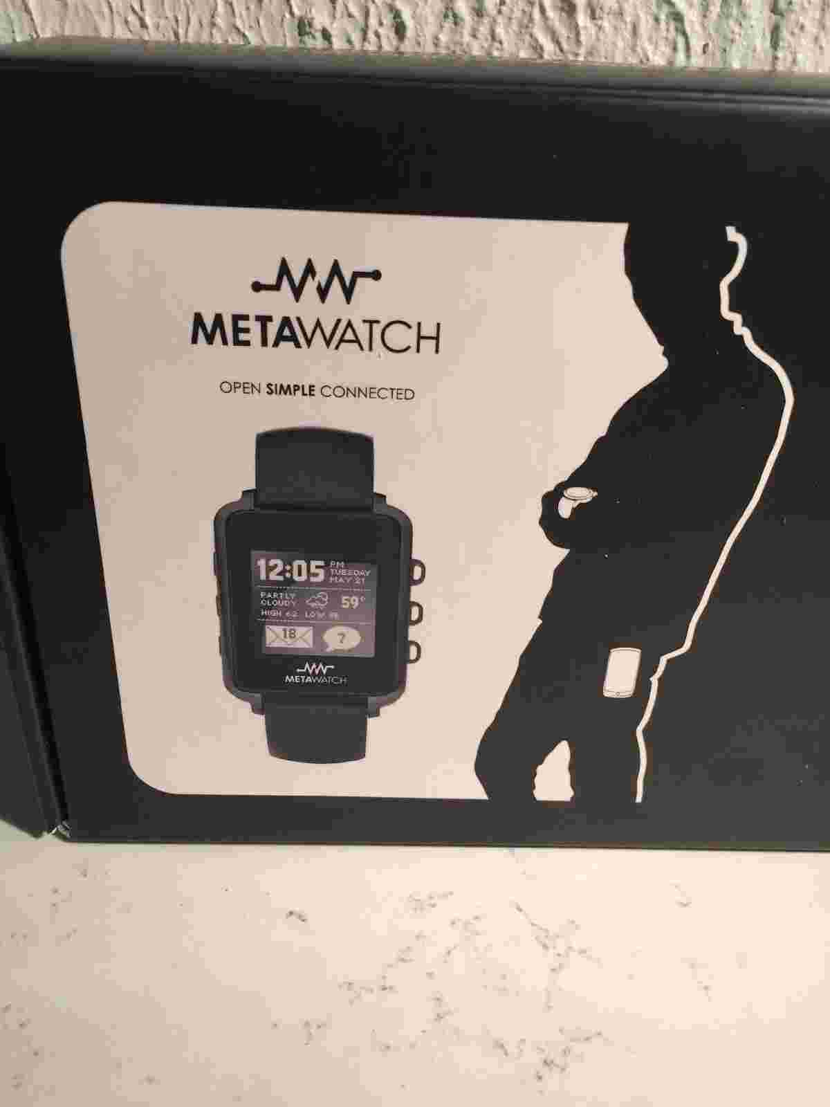 MetaWatch Texas Instruments Fossil Smart Watch MSP-WDS430