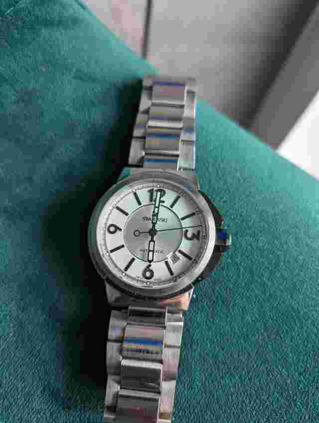 Swarovski Piazza Mens Automatic Stainless Steel Watch (1094358)