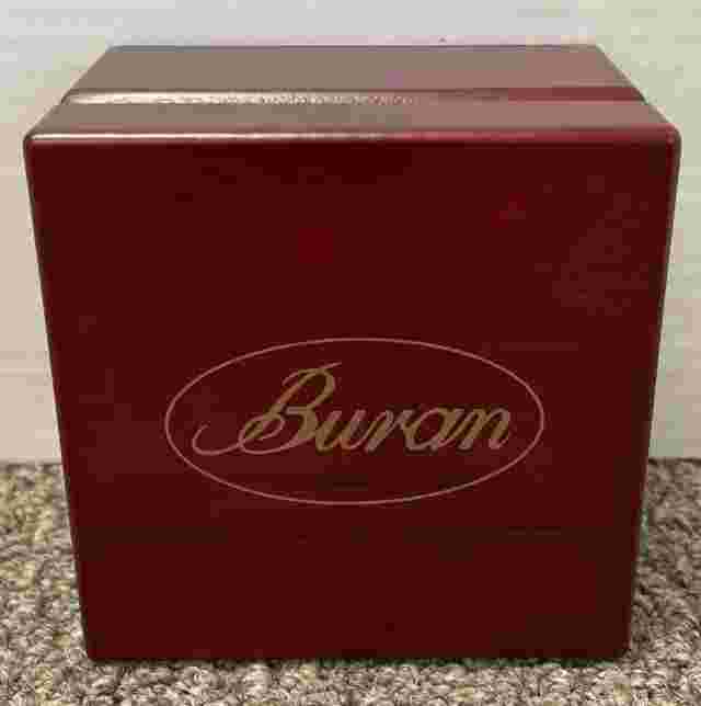 BURAN 2612/0229190 Mechanical Russian Watch 18 Jewels with Alarm 26mm x  32mm