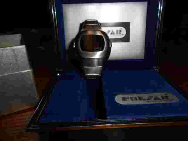 Nice Working  Pulsar P3 Time Computer LED Quartz Stainless Steel Men's Watch