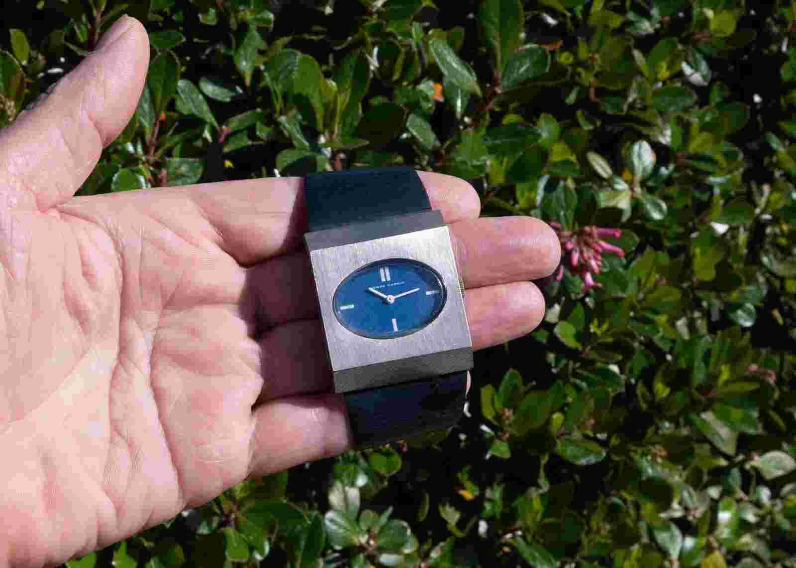 PIERRE CARDIN 1971 JAEGER LECOULTRE RETRO PC103 WRIST WATCH STAINLESS MEN WOMEN