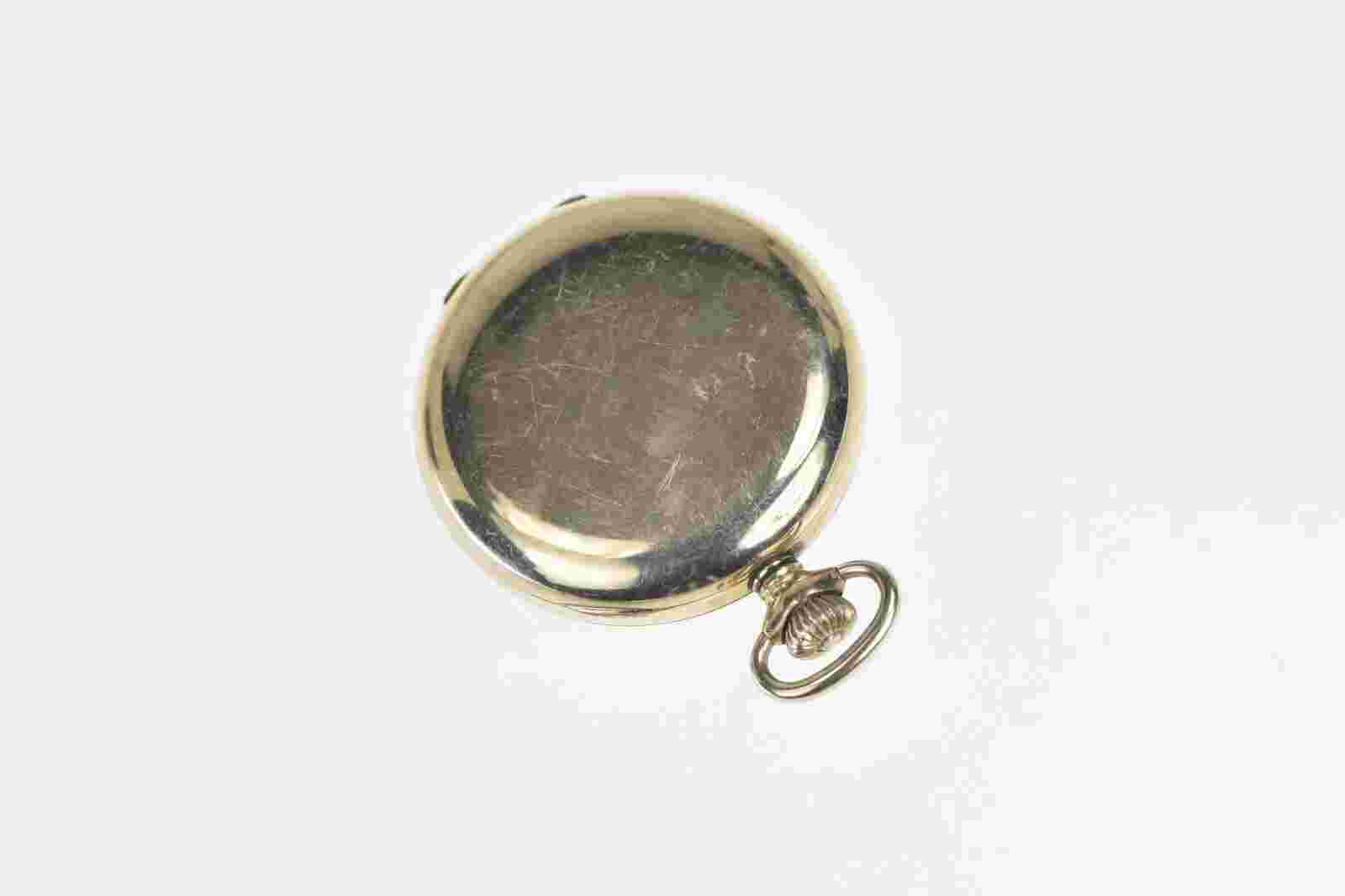 Yellow Gold Filled Wadsworth Referee 2888364 Pocket Watch Case *44