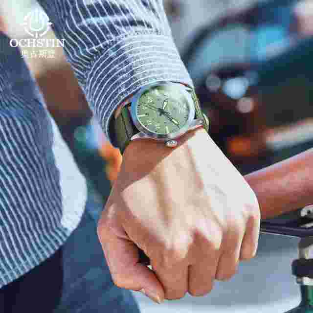 Men's Automatic Mechanical Watch Waterproof Wristwatches 672425445689