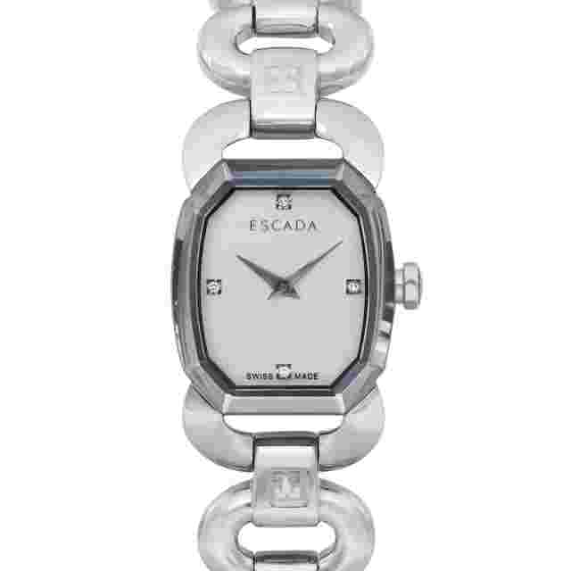 Escada Charlene Silver Tone MOP Dial Ladies Quartz Watch E2605000