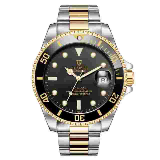 TEVISE Automatic High Quality Mechanical Luxurious For Men Waterproof Business