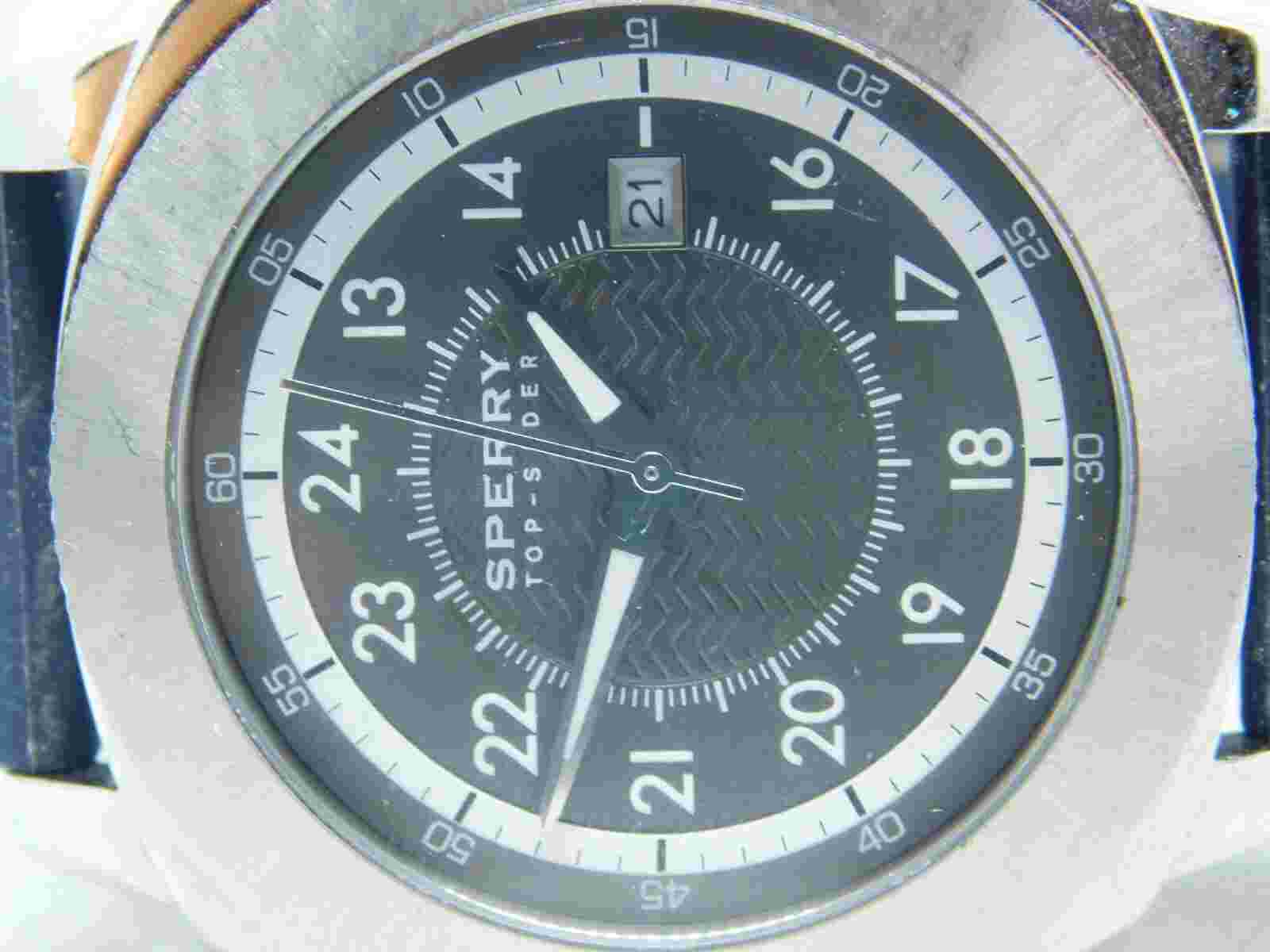 Sperry Top-Sider All Stainless Steel Quartz Analog Men's Watch
