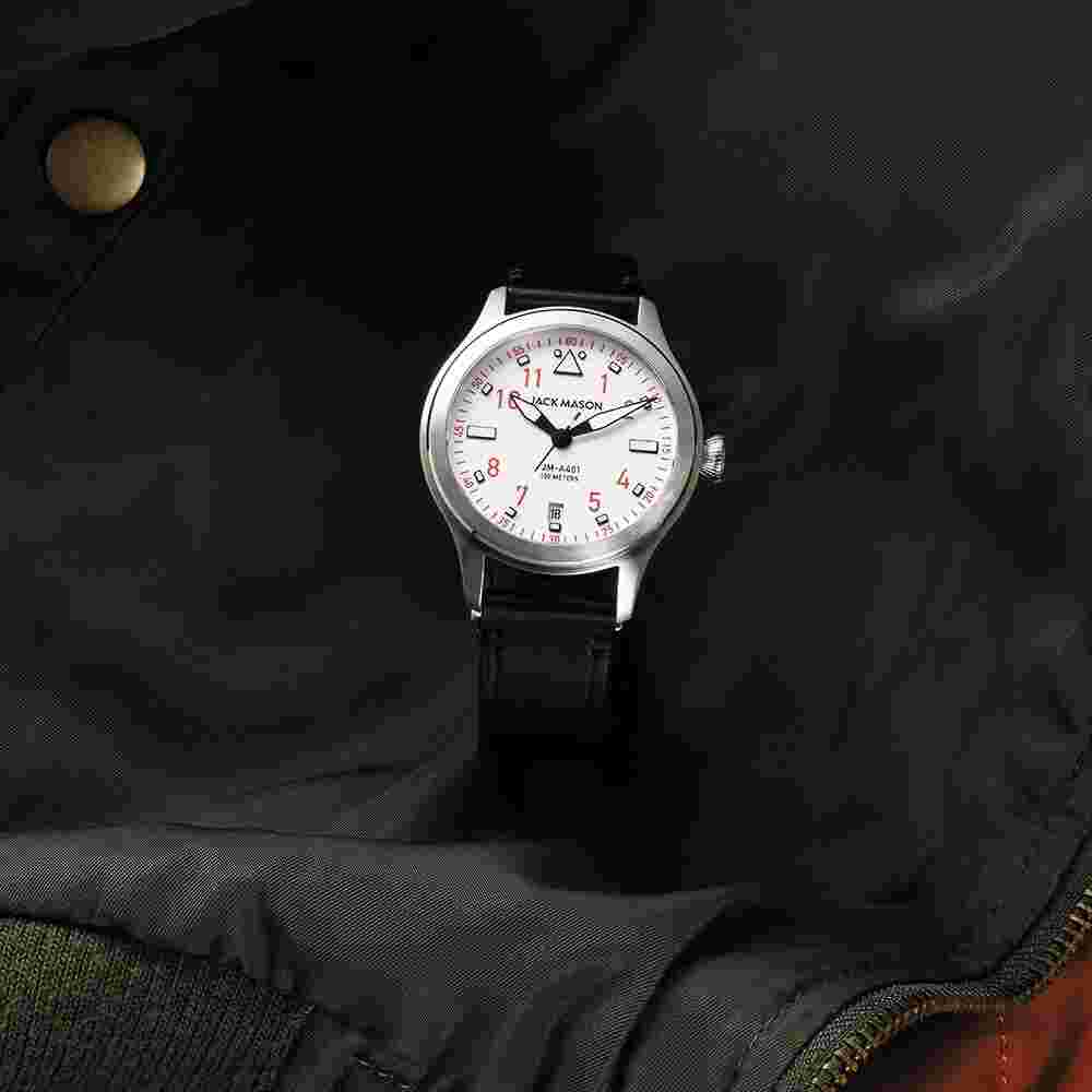 JACK MASON watches JM-A401-005 Quartz 38mm stainless steel case water resistant
