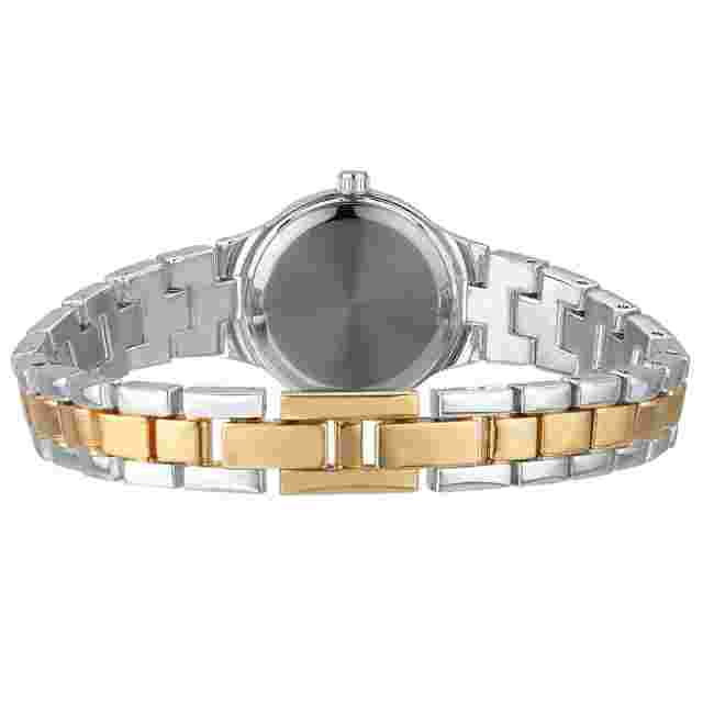 Laura Ashley Ladies Mini Bracelet Coin Edge Bezel Watch Comes in a Free Gift Box