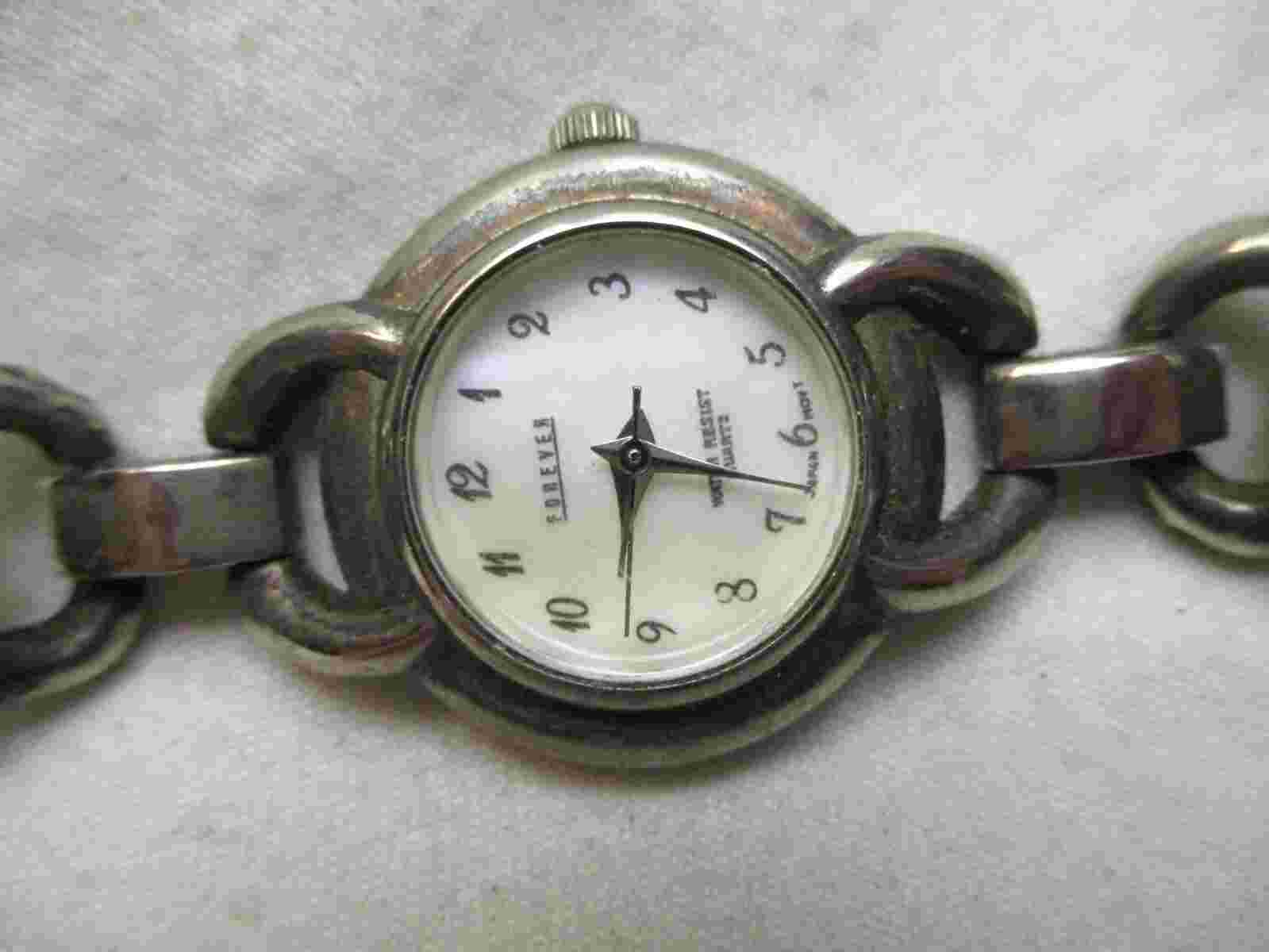 Forever Analog Wristwatch with Water Resistance and Quartz Movement