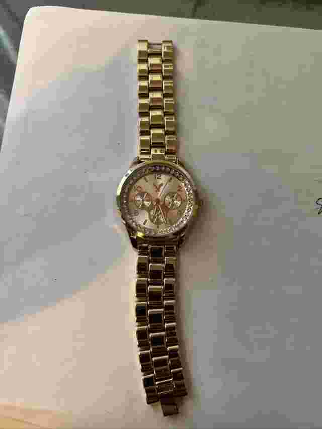 American Eagle Pink Gold Watch New Battery