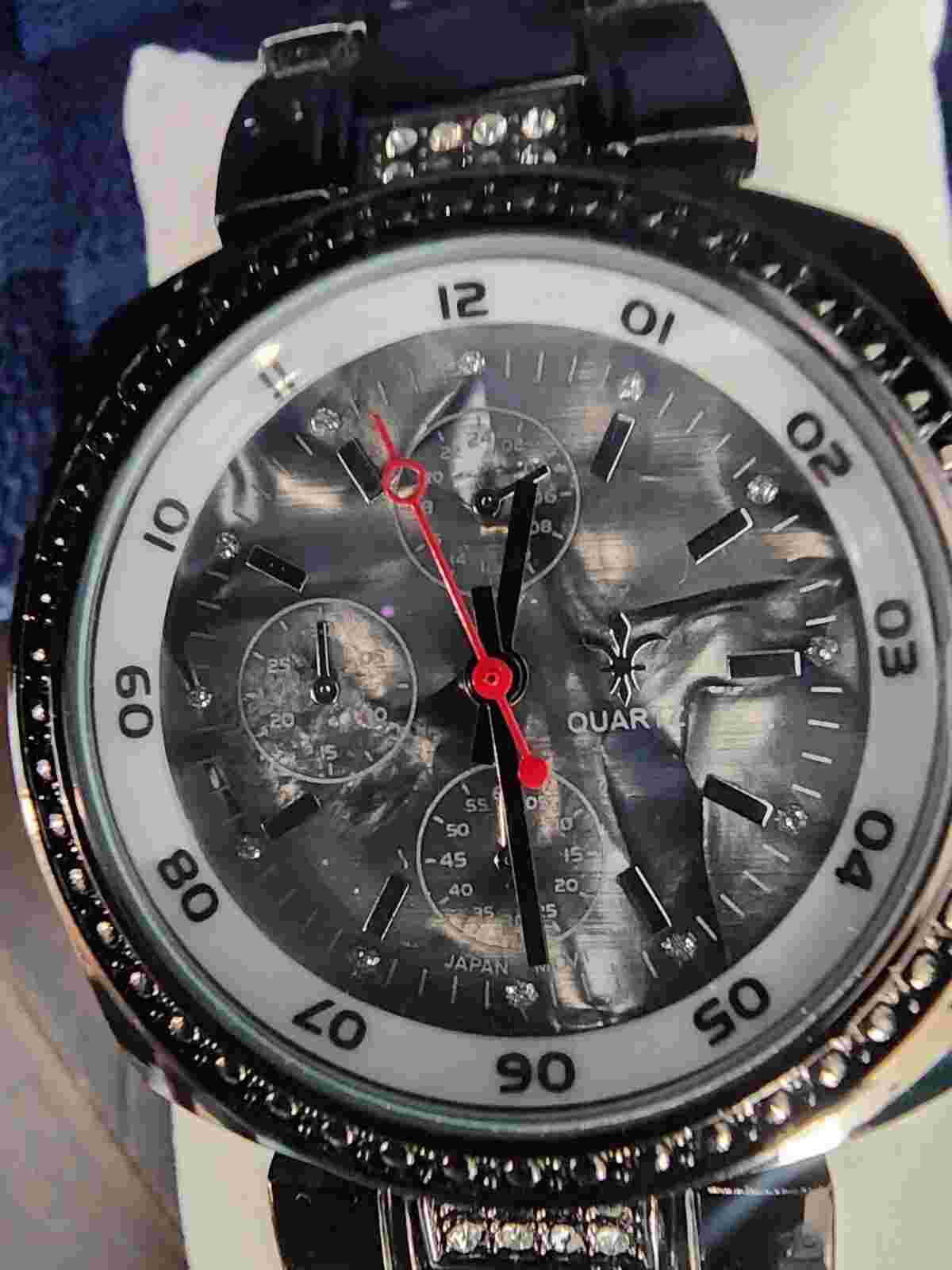 Cato Quartz Women's watch Black  14874 119 Pre-owned. NEW BATTERY