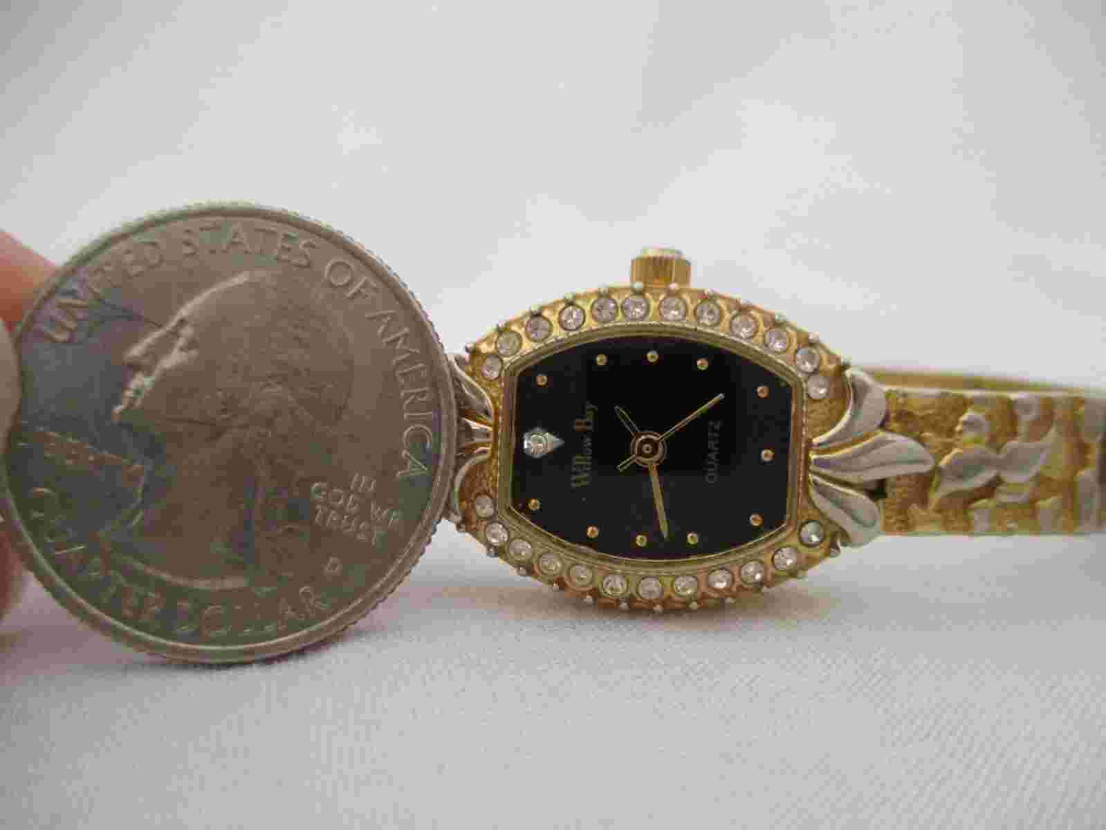 Willow Bay Women's Gold Toned Bracelet Band Analog Watch *Working*