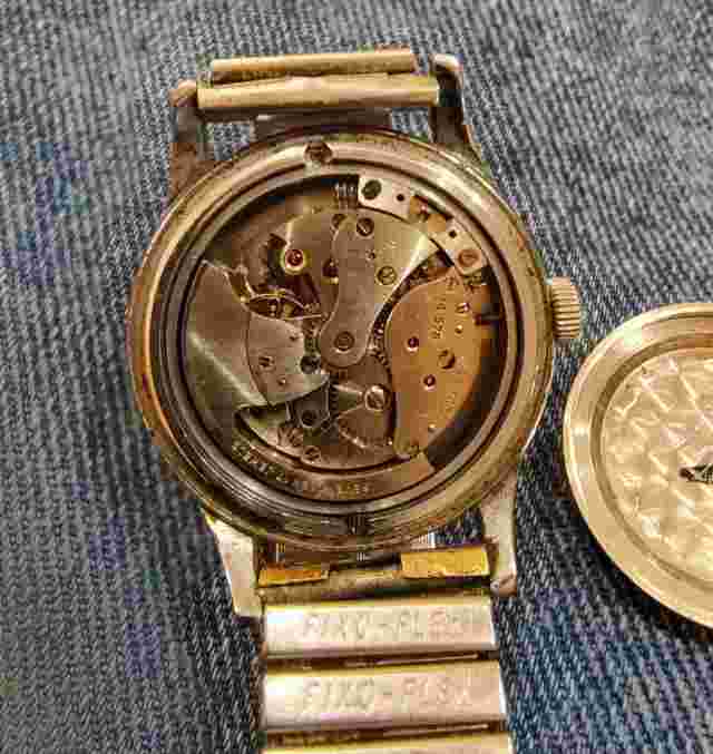 Vintage Men's Pronto Verdal Automatic Watch Silvertone Runs!