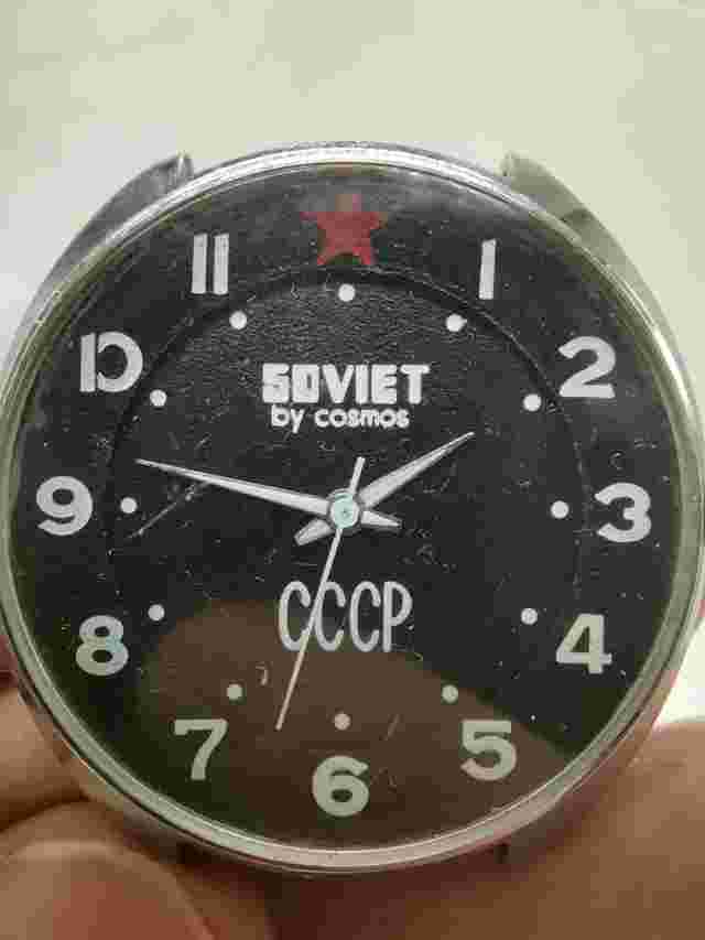 Luch watch ussr soviet by cosmos wristwatch rare quartz vintage
