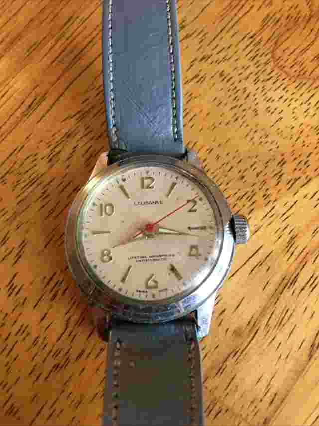 Vintage Lausanne Swiss Made Movement Manual Winding Men’s Women’s Watch Running