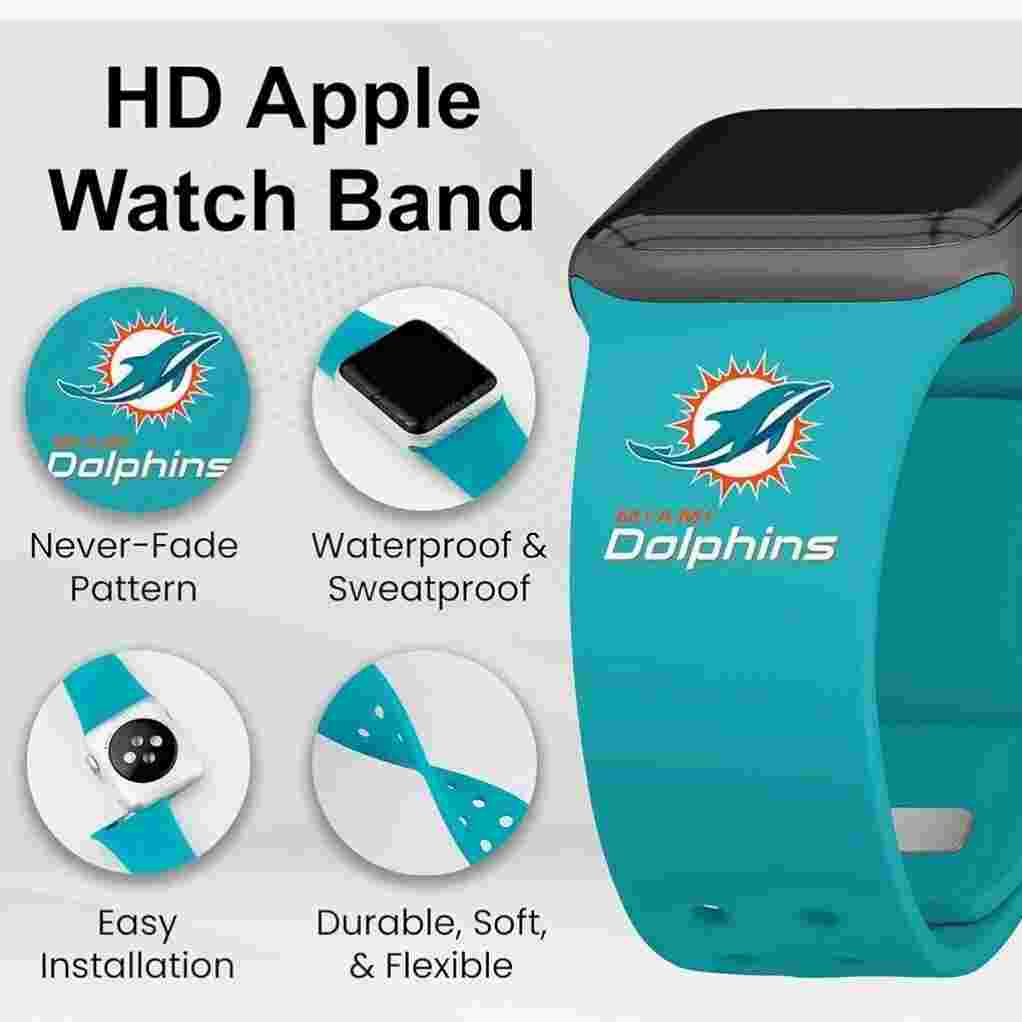 Game Time NFL ELITE Edition Watch Band Compatible with Apple Watch