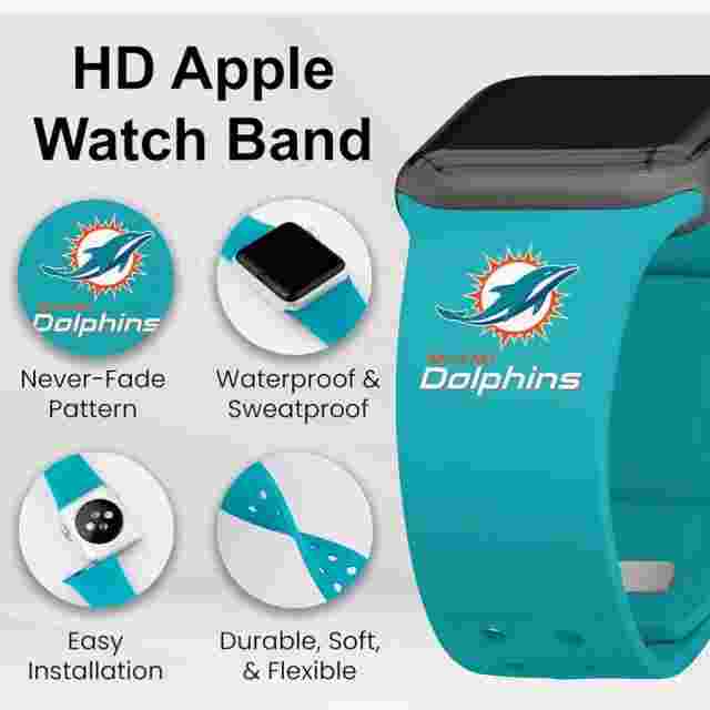 Game Time NFL ELITE Edition Watch Band Compatible with Apple Watch