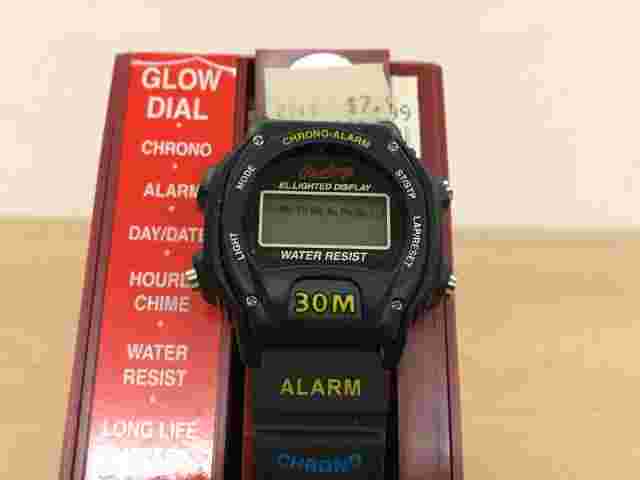 Rawlings Chrono-Alarm 30M Digital Men's Watch - NOS