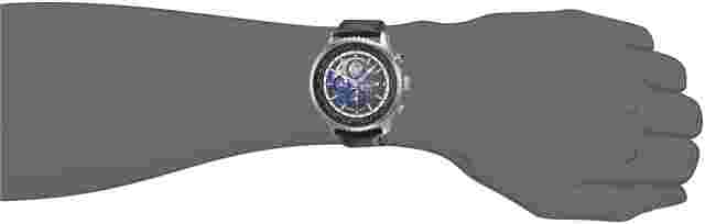 Seapro Men's SP7130 Meridian World Timer GMT Analog Display Quartz Black Watch