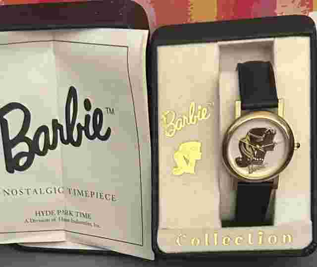 Vintage Style Barbie Wrist Watch (1996)—Brand New In Box (Needs Battery)