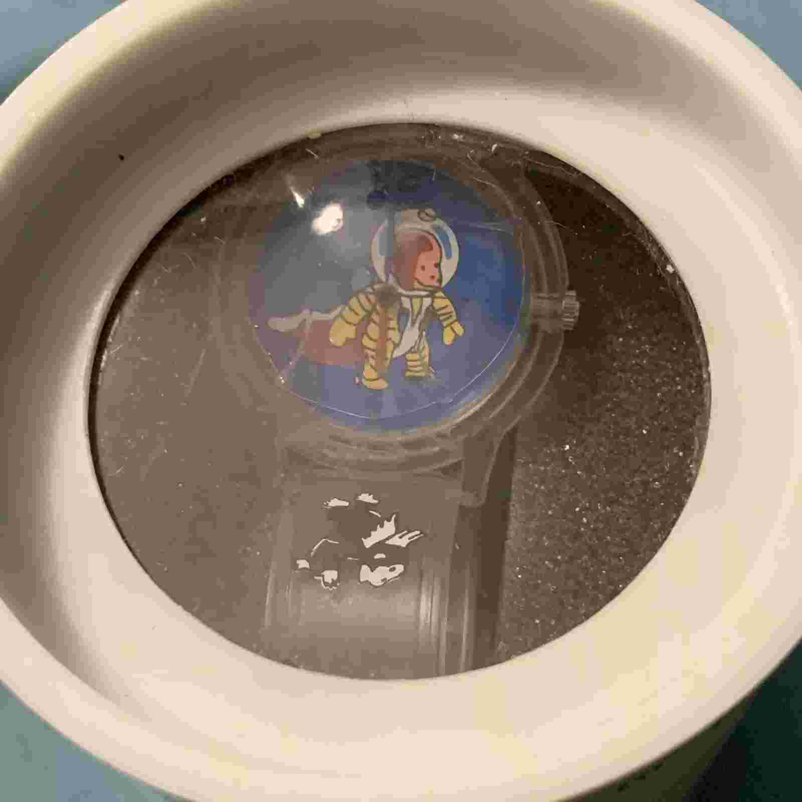 Vintage Curious George Space Monkey Astronaut Bubble Dome Watch