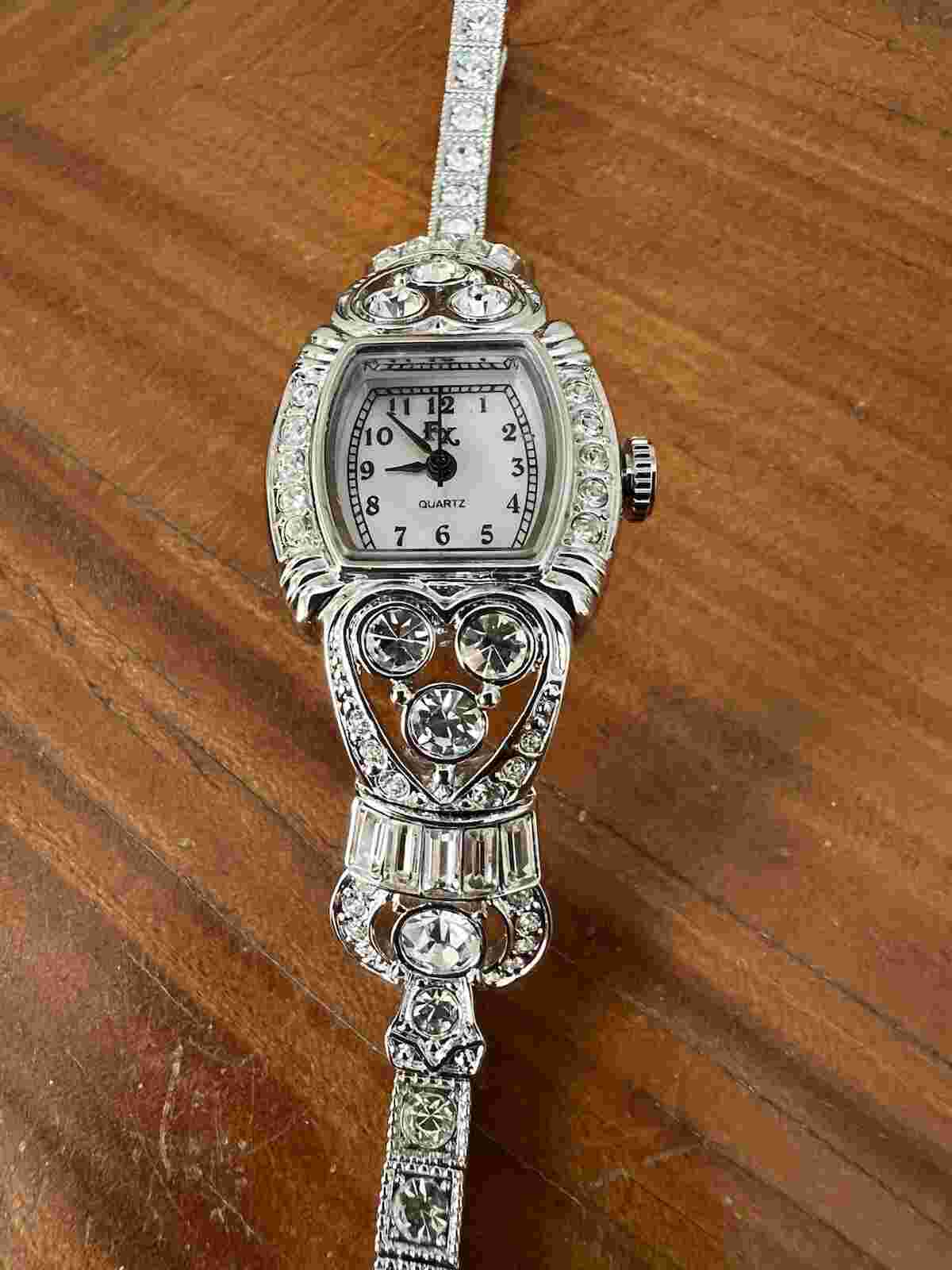 Franz Xavier Art Deco Style Watch W/box New Never Worn!!