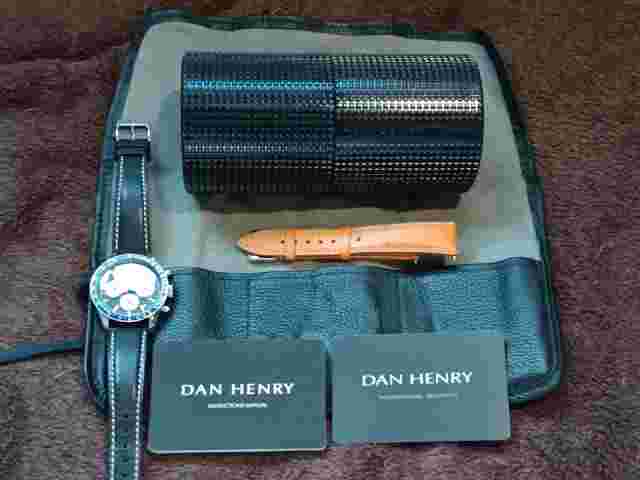 Dan Henry 1962 Racing Chronograph Evil Panda $300 MSRP
