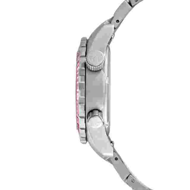 Abingdon Womens Marina Reef Red Automatic Diver's Titanium Watch MA-RRED