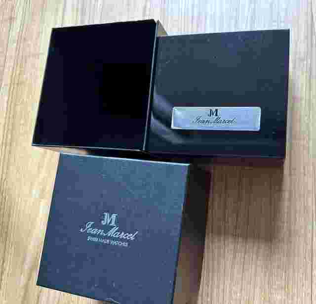 Jean Marcel watch men automatic swiss made 18k gold