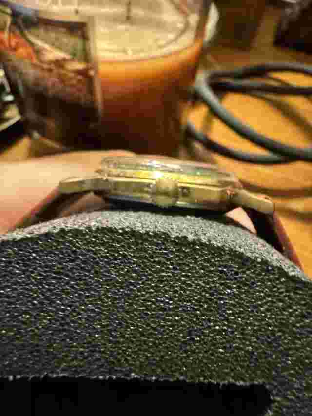 Malachite Dial Mechanical USSR MADE wristwatch “Pobeda”