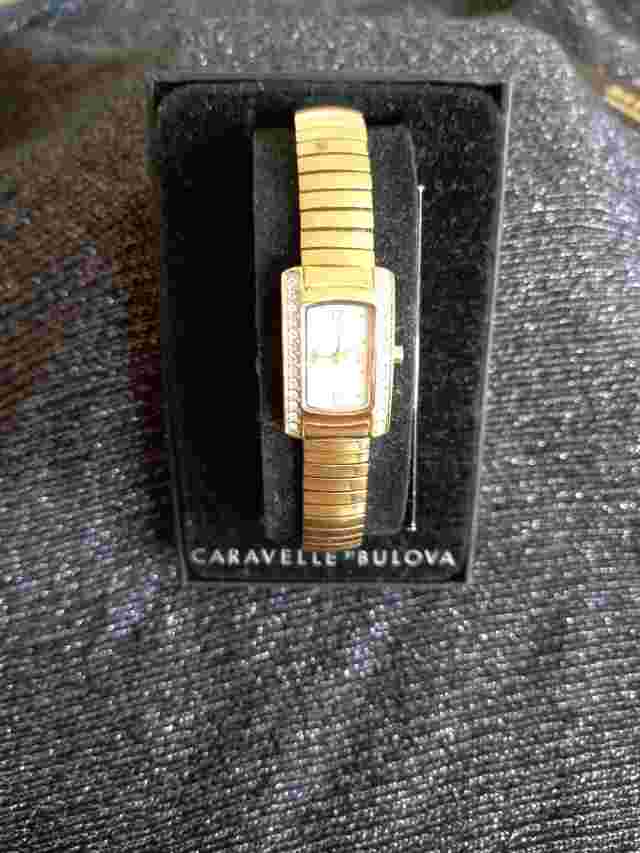 caravelle by bulova womens watch gold