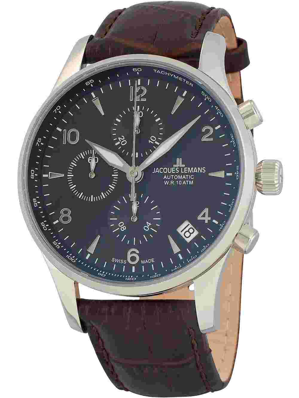 Jacques Lemans 1-1935A London Automatic Chrono Mens Watch