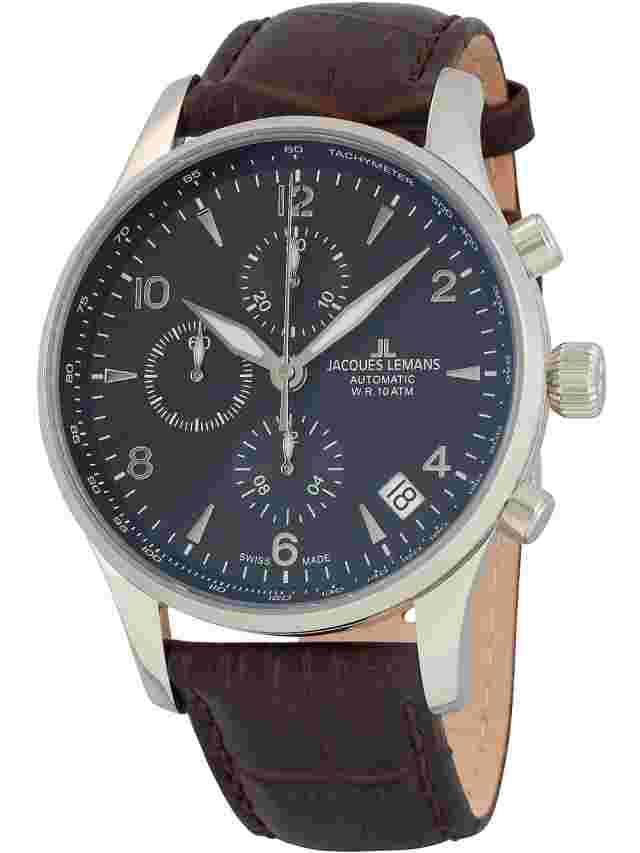 Jacques Lemans 1-1935A London Automatic Chrono Mens Watch