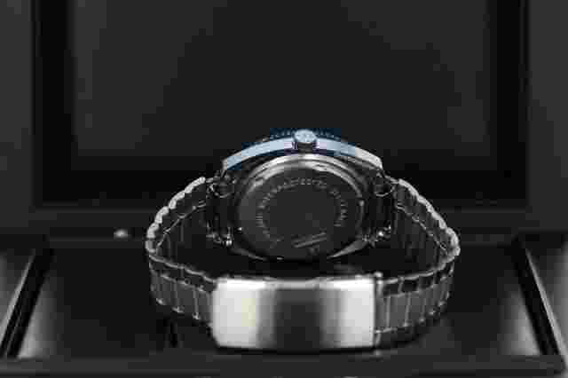 Dugena Watertrip Vintage 37mm Blue Dial Watch on Stainless Steel