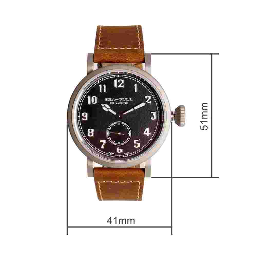 Seagull Antimagenetic Enhanced Pilot Luminous Hands Men's Automatic Watch
