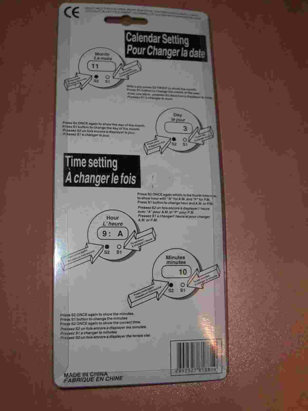 VINTAGE 90'S ACTIVE KIDS WRIST WATCH MINT NEW MOC MANGA SWING FIGURE BOY