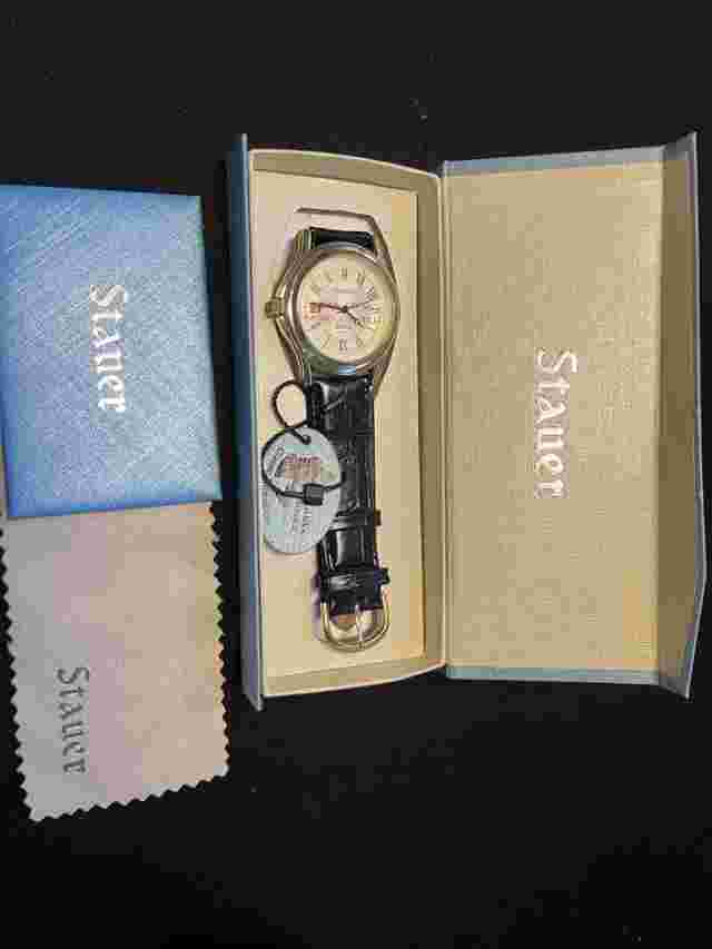 Stauer Metropolitan Roman Numeral Quartz Men's Watch