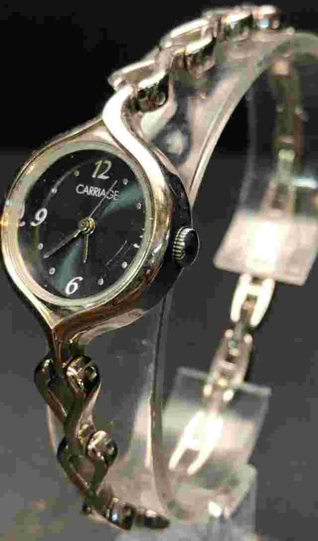 Vintage Women's Carriage Analog Watch WR30M - Untested - May Need Battery/Repair