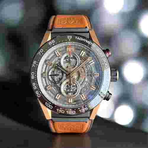 TAG Heuer Carrera Gray Men's Watch - CAR2A5C.FT6125